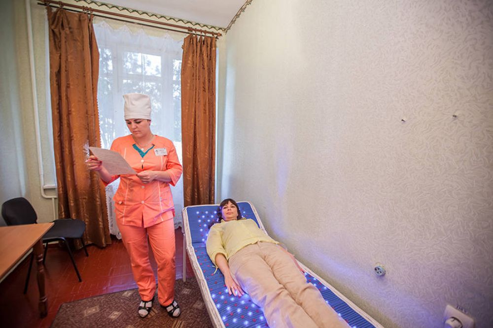 Медцентр Нацгвардії у Нових Санжарах (фото - UATravel)