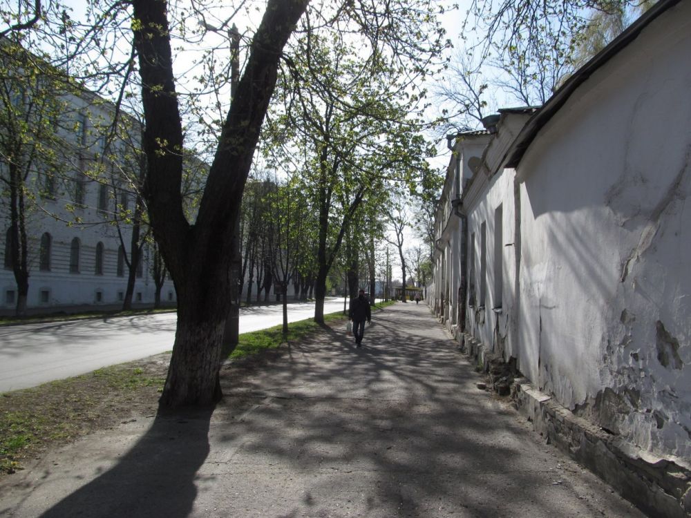 Під час обстеження вулиць. На вул. Соборності