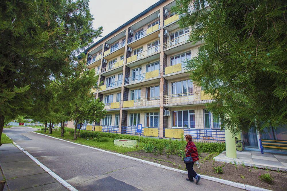 Медцентр Нацгвардії у Нових Санжарах (фото - UATravel)