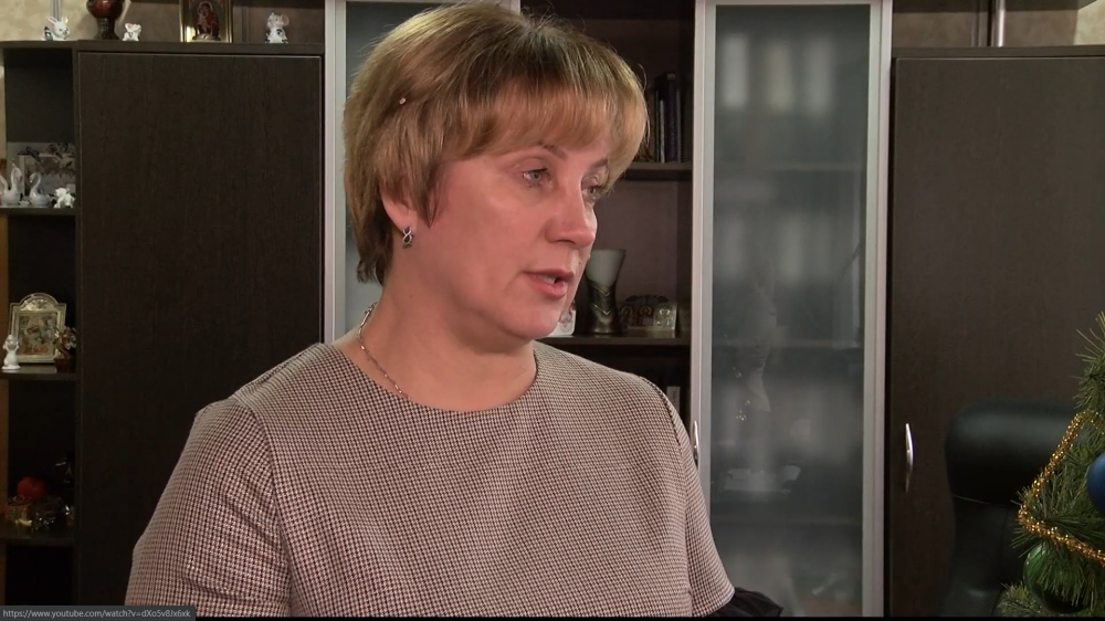 Лариса Савченко, яку відсторонили від обов'язків (скриншот із програми ІРТ)