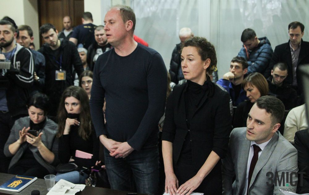 Потерпілі Олег та Наталія Левченки (фото Олега Журавльова)