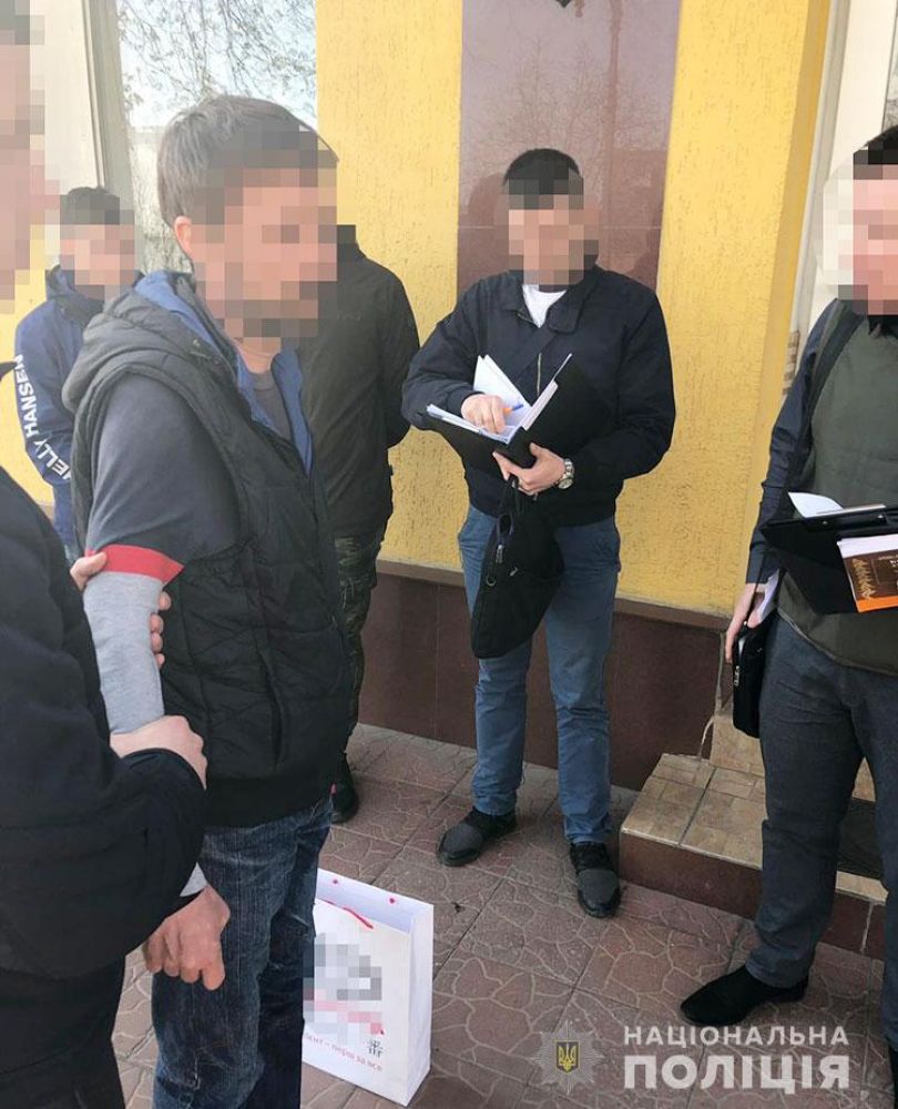 Полтавського активіста затримали на хабарі (Джерело - www.npu.gov.ua)