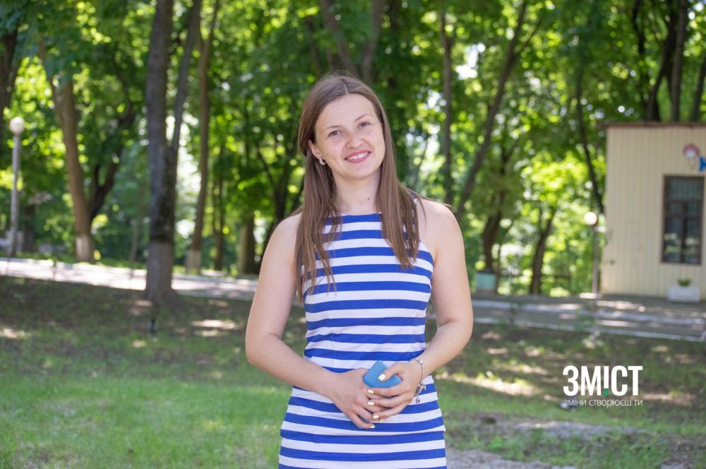 Заступниця директора Полтавського міського парку культури та відпочинку «Перемога» Катерин Бабіч