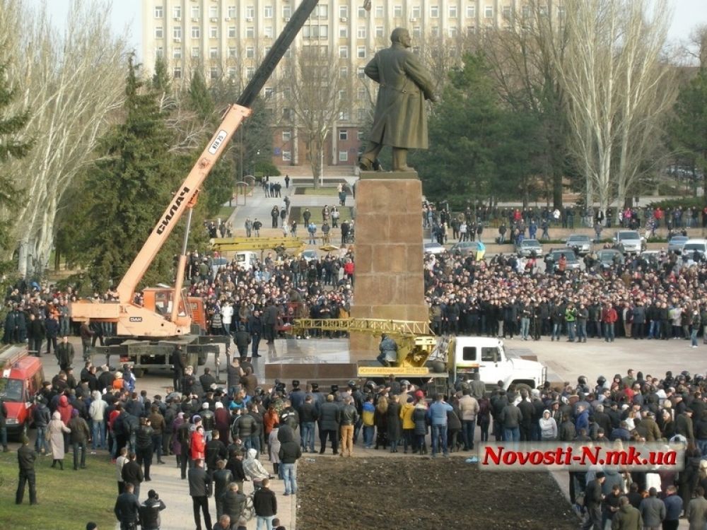 Знесення ініціювали активісти (фото Новости Н)