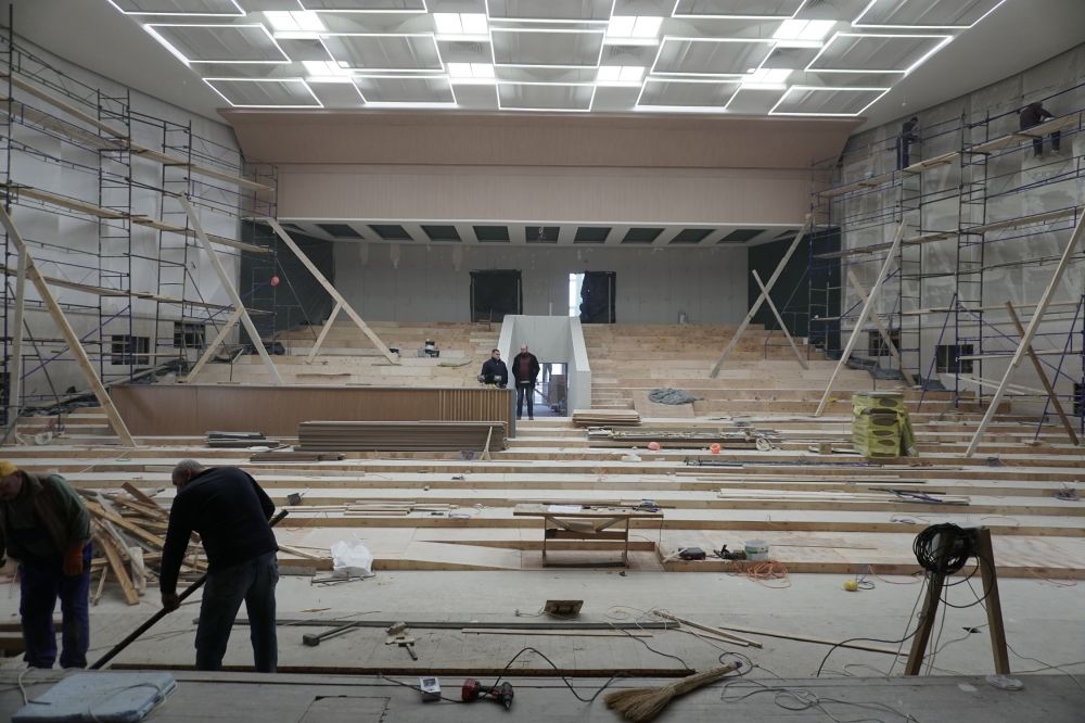 ремонт зали