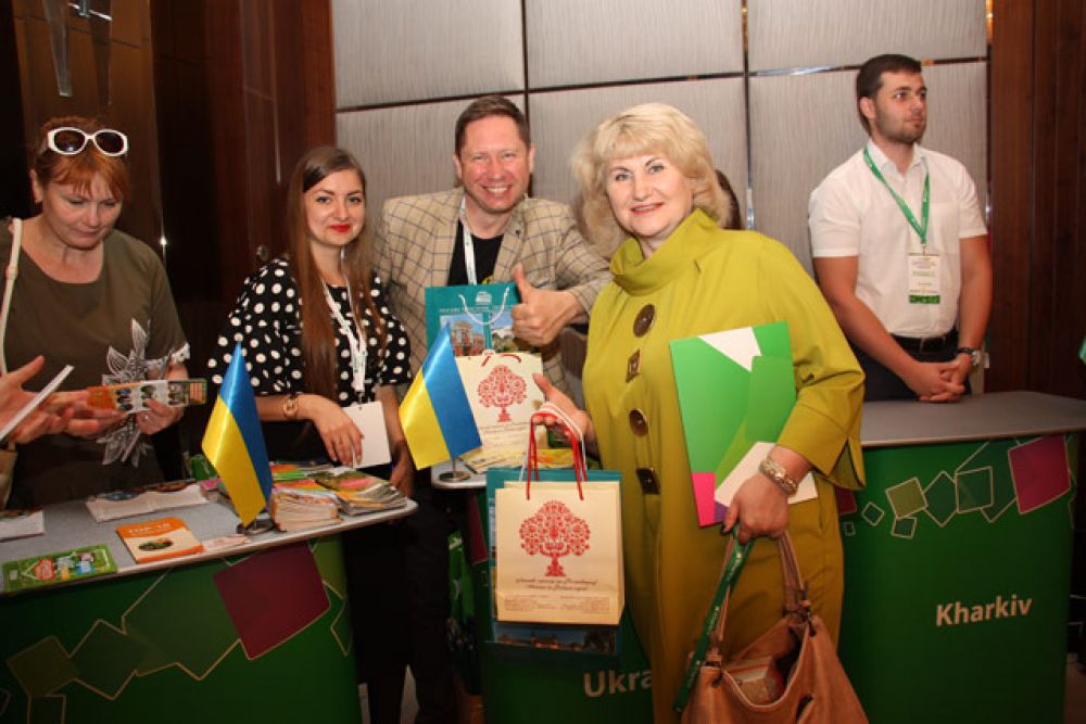 Міжнародний туристичний форум у Харкові, стенд Полтавщини Туристичної