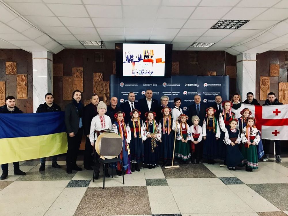 Надзвичайний та Повноважний Посол Грузії в Україні обрав Полтаву першою для візиту після призначення