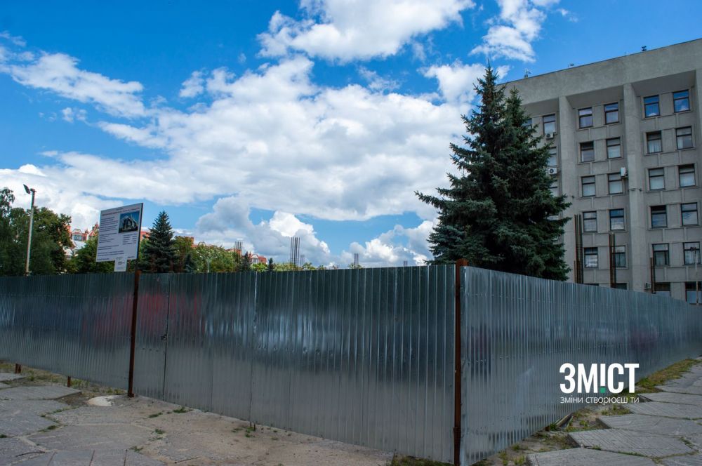 будівництво ЦНАПУ 