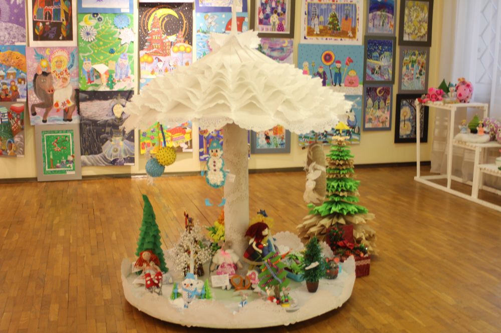 Експонати виставки «Зимовий вернісаж»