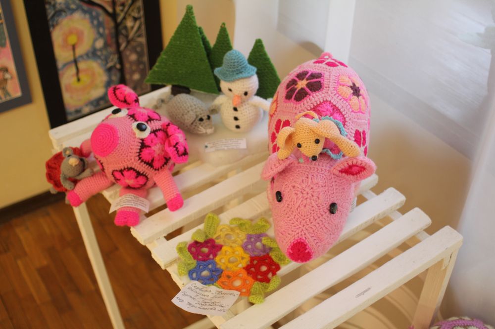 М'які іграшки створені дітьми