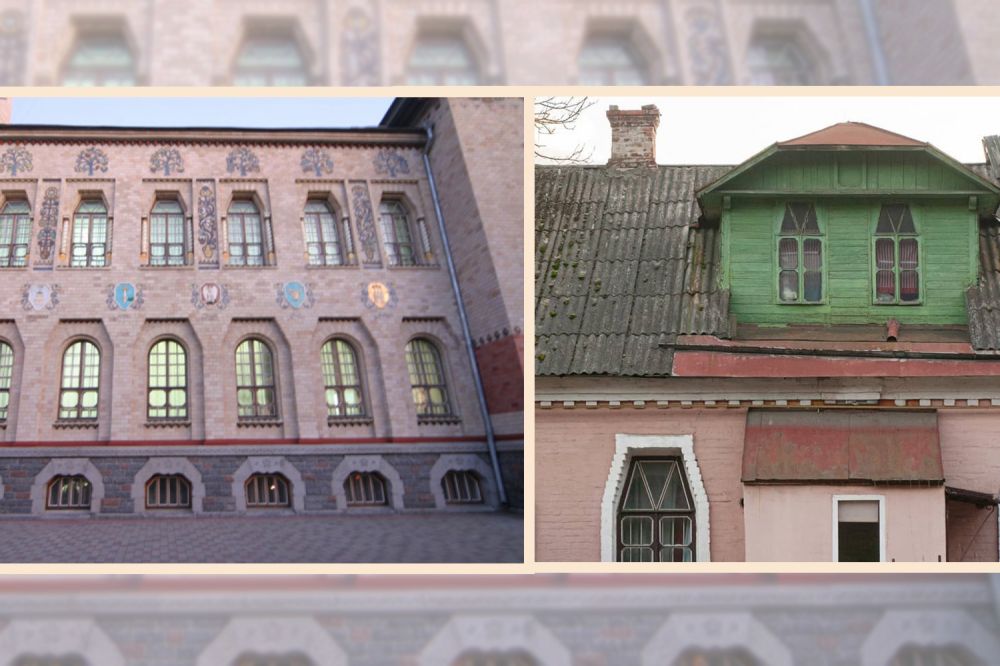 Будинок на вулиці Небесної Сотні &quot;цитує&quot; шестикутні вікна Краєзнавчого музею. Джерела - kolokray.com, інстаграм Романа Гежі@tse_poltava