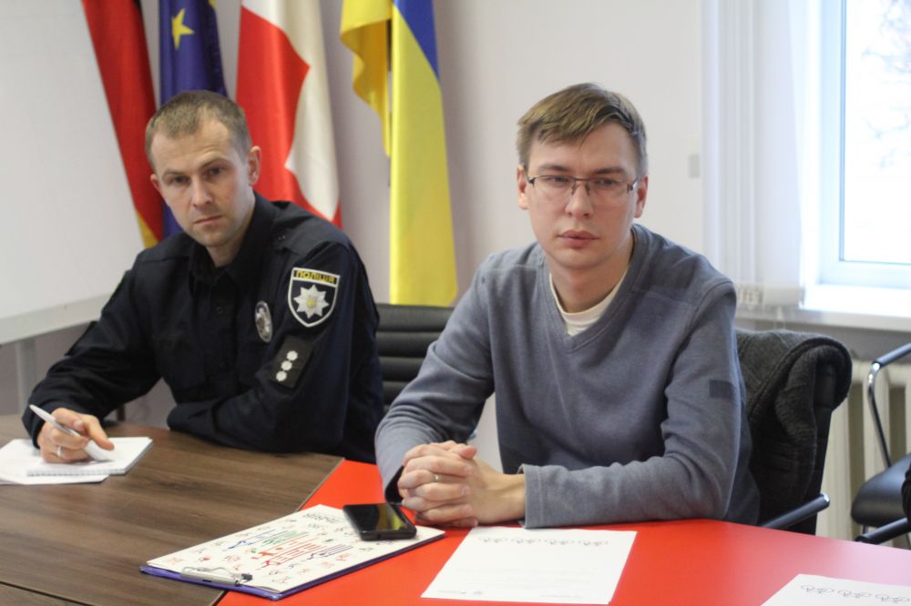 Транспортний аналітик, член робочої групи Євген Асауленко (праворуч)