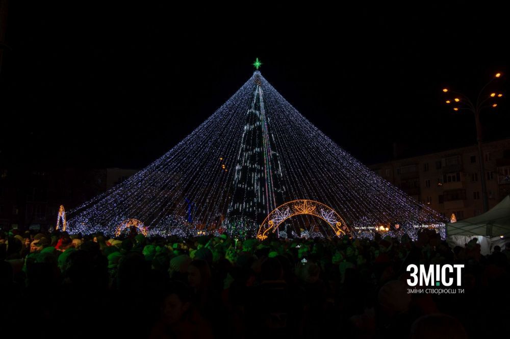 Полтавська ялинка претендує на звання кращої в Україні