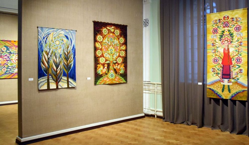 Роботи, які представлені на виставці у столиці