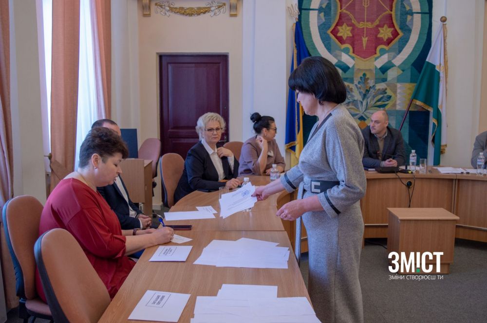 Олена Ромас на конкурсі на заміщення посади щочільниці Департаменту культури, молоді та спорту