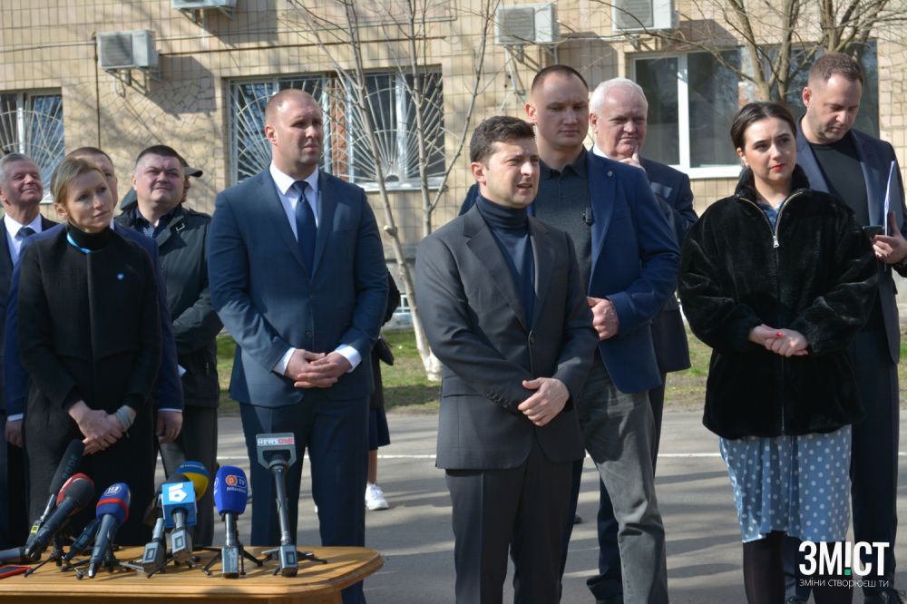 Під час візиту до полтавської лікарні