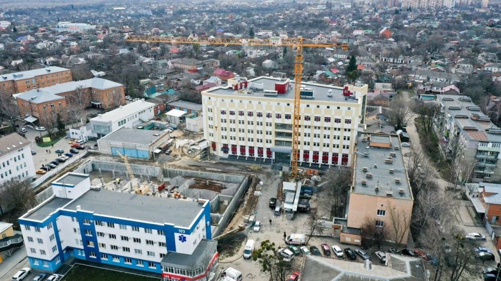 Реконструкція кардіоцентру ще триває