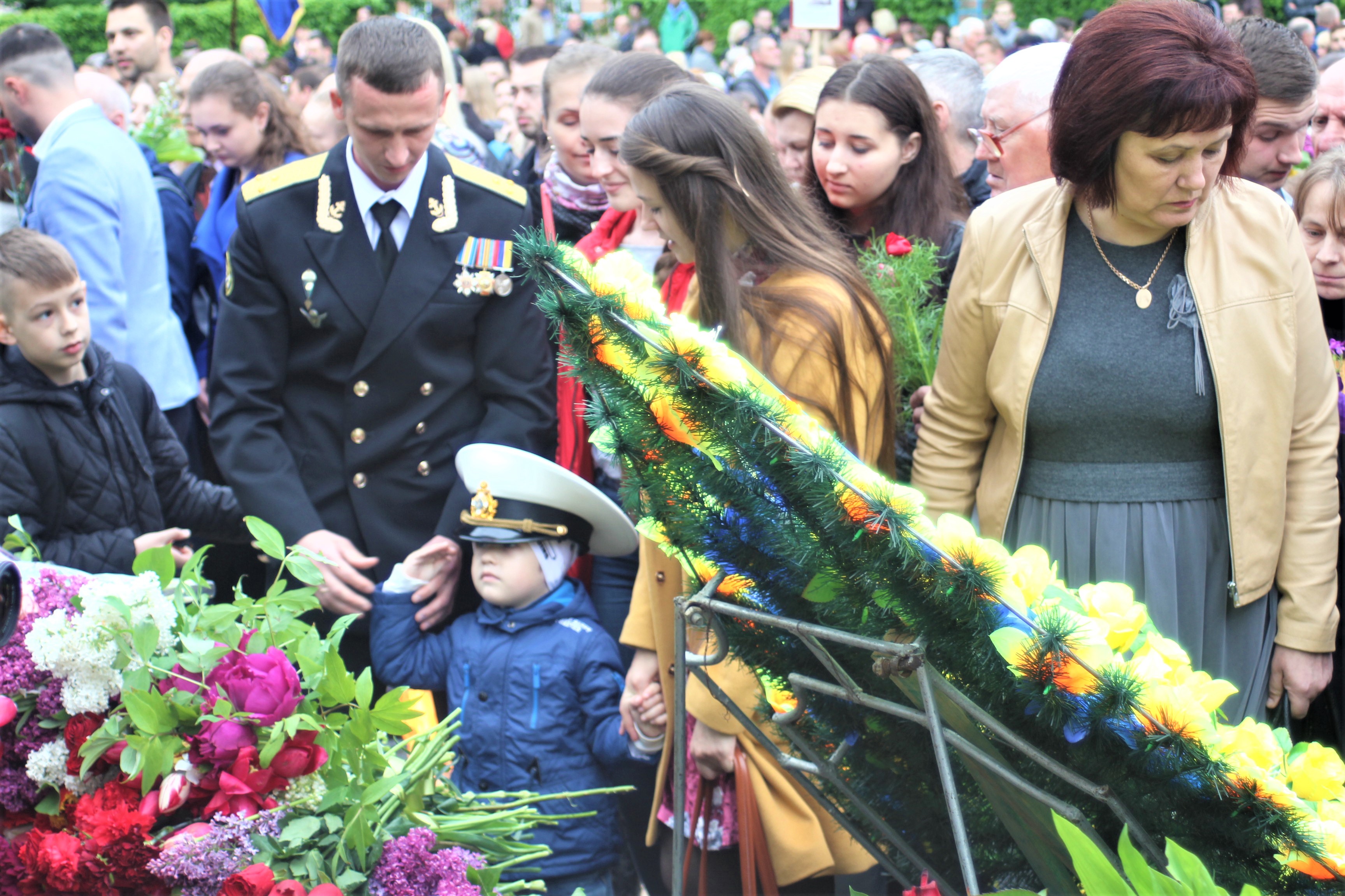 Полтавці відзначили День перемоги над нацизмом у Другій світовій війні
