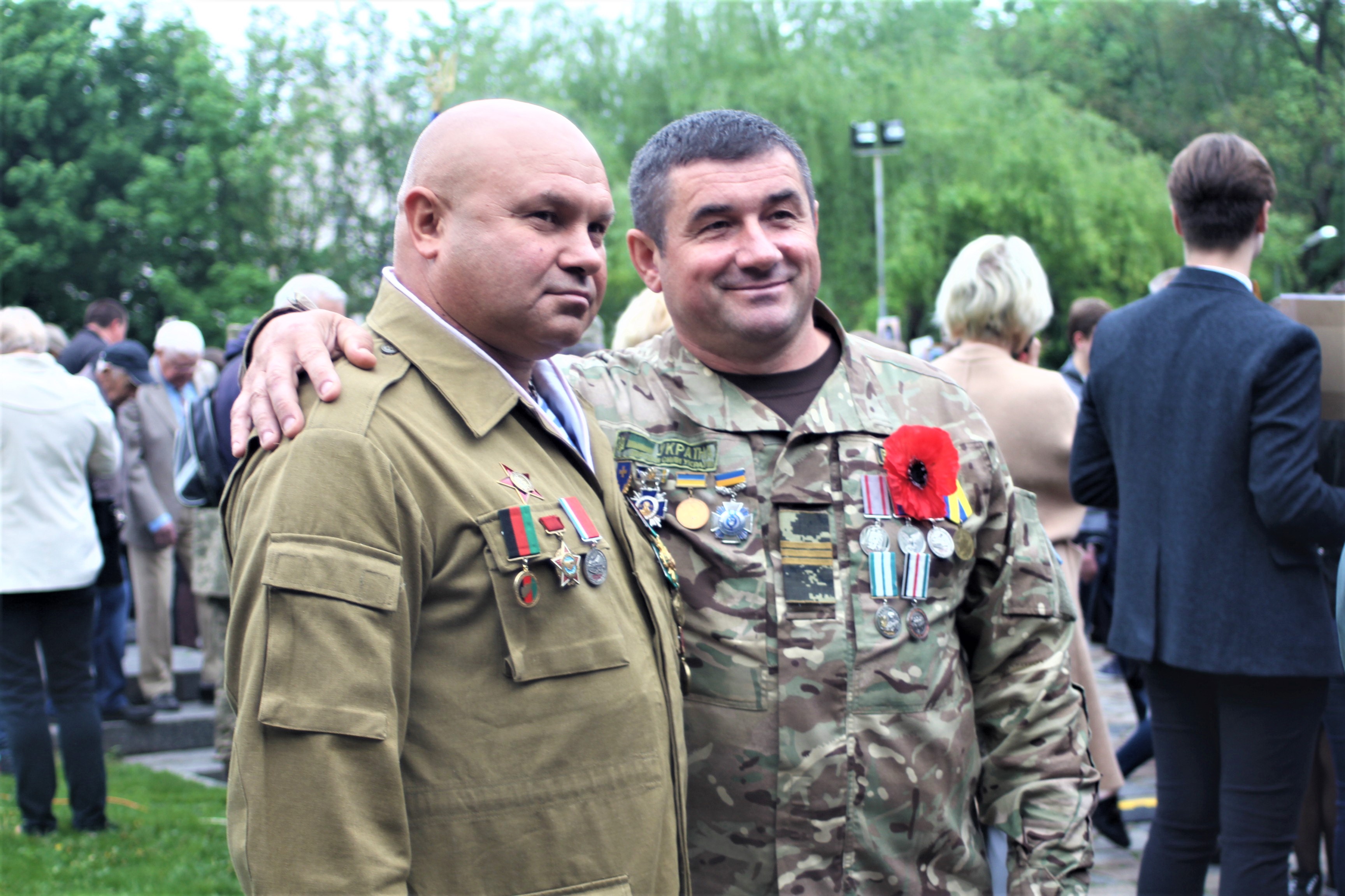 Полтавці відзначили День перемоги над нацизмом у Другій світовій війні