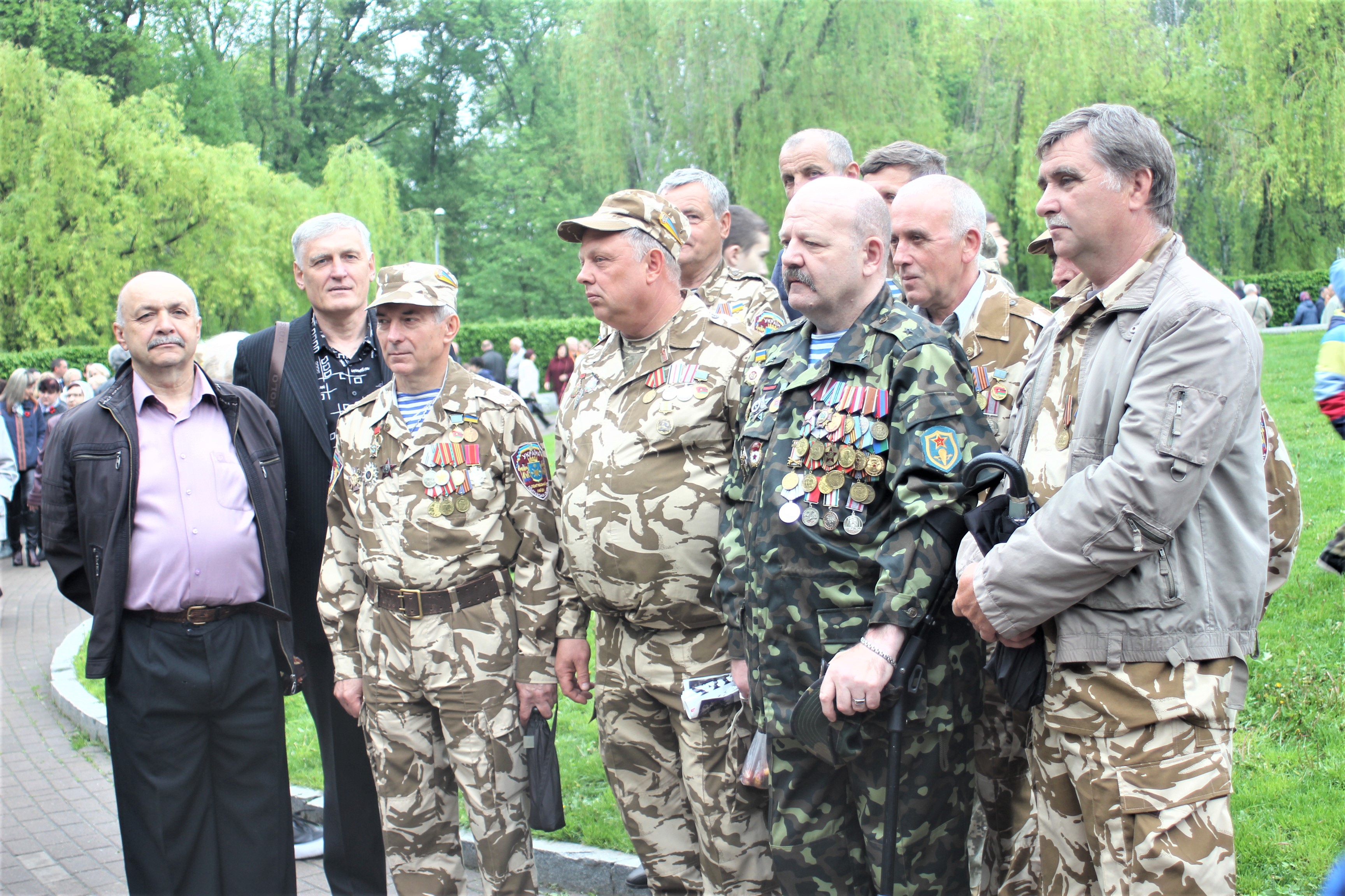 Полтавці відзначили День перемоги над нацизмом у Другій світовій війні