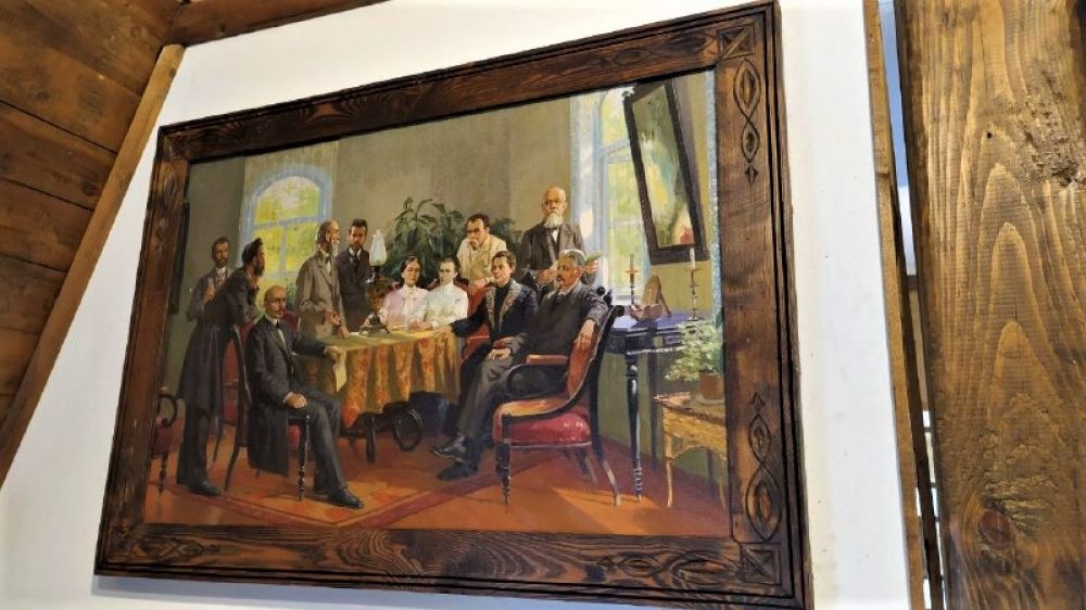 Картина Юрія Баланівського у музеї