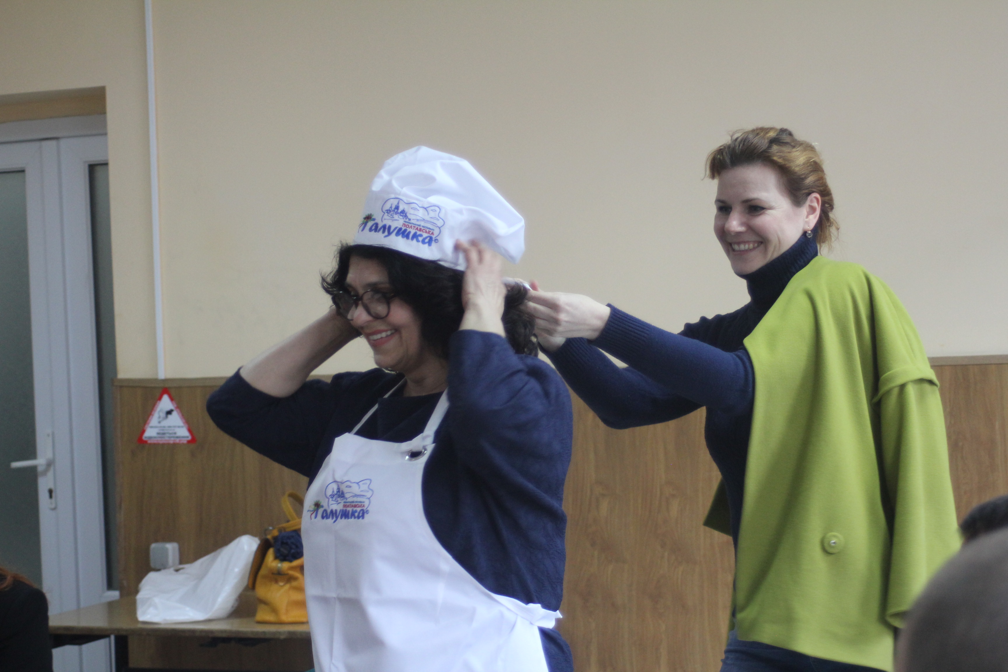 Лариса Семеняга і Яніна Барибіна