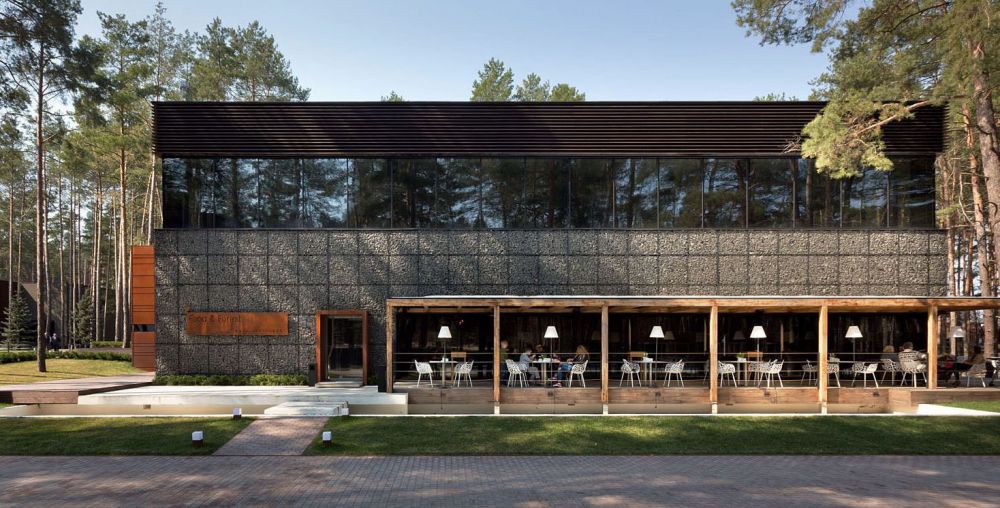 Ресторан «Food and Forest» (Джерело – behance.net)