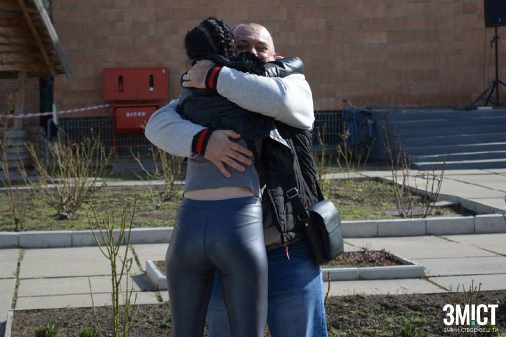 Перша зустріч після евакуації