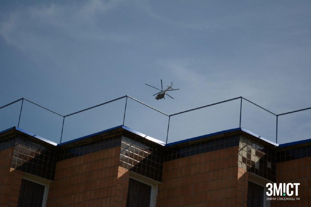 Один з гелікоптерів Зеленського