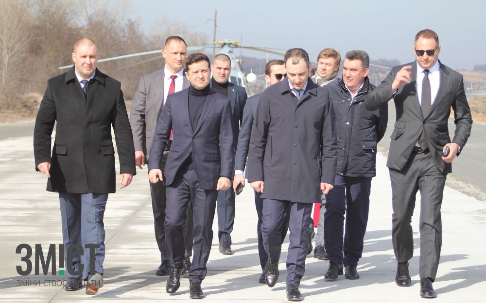 Зеленського зустрічав Олег Синєгубов