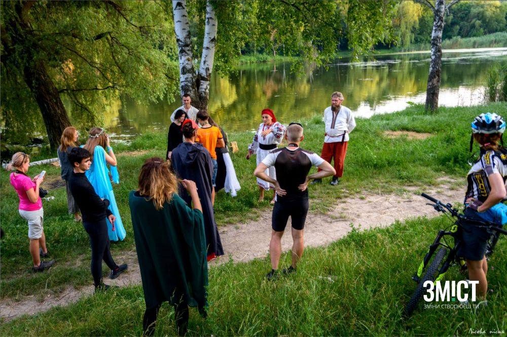 Після вистави «Лісова пісня»