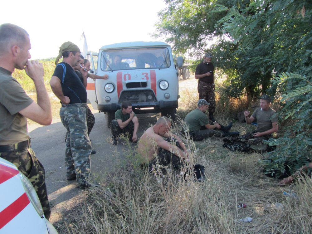 Дорогою на блокпост ДНР