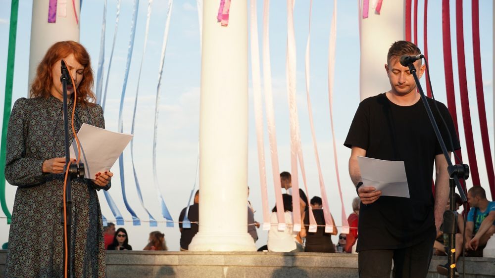 Анн Лінґебрандт і Сергій Жадан