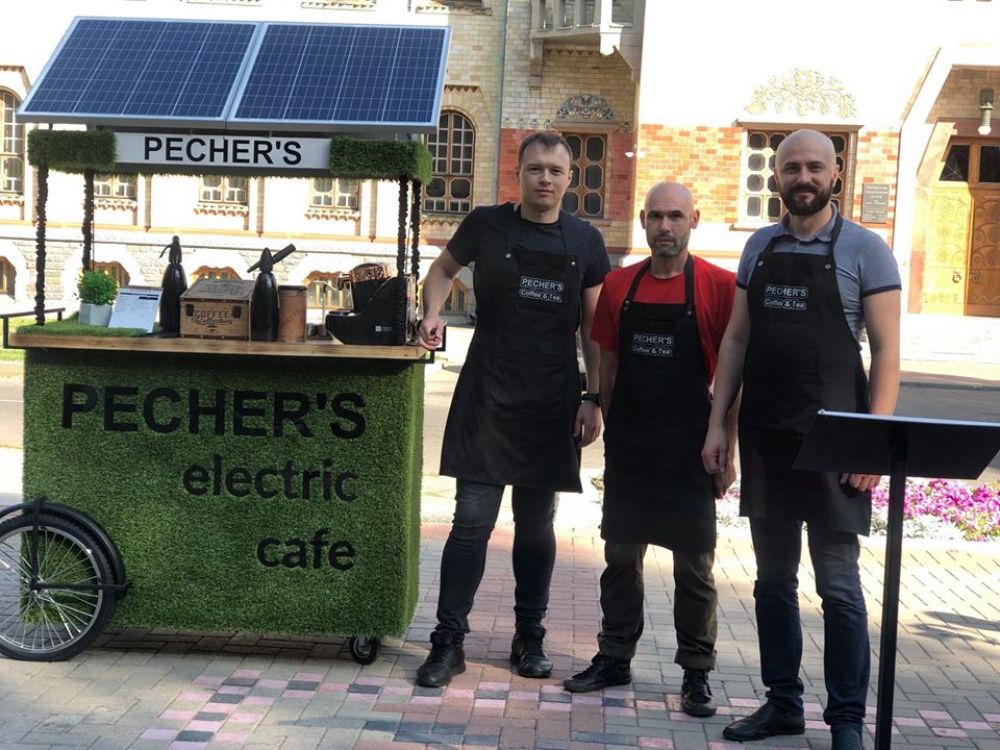 Pecher's Electric Cafe - мобільна кав'ярня