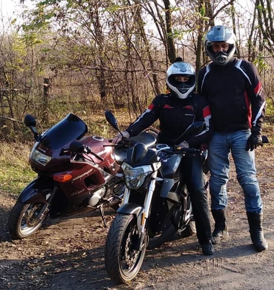 Ольга Юрченко їздить разом з чоловіком і сином