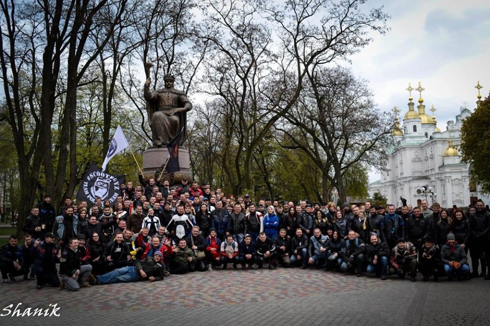 Збір моторейсерів у Полтаві