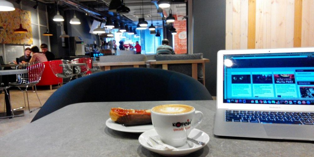 Кав'ярня Кofein у Полтаві. Джерело - kuda.poltava