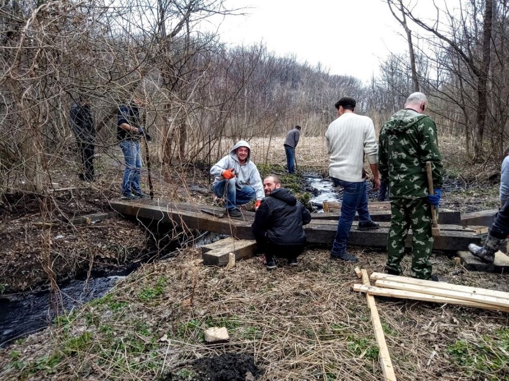 Прибирання у Гришкиному лісі