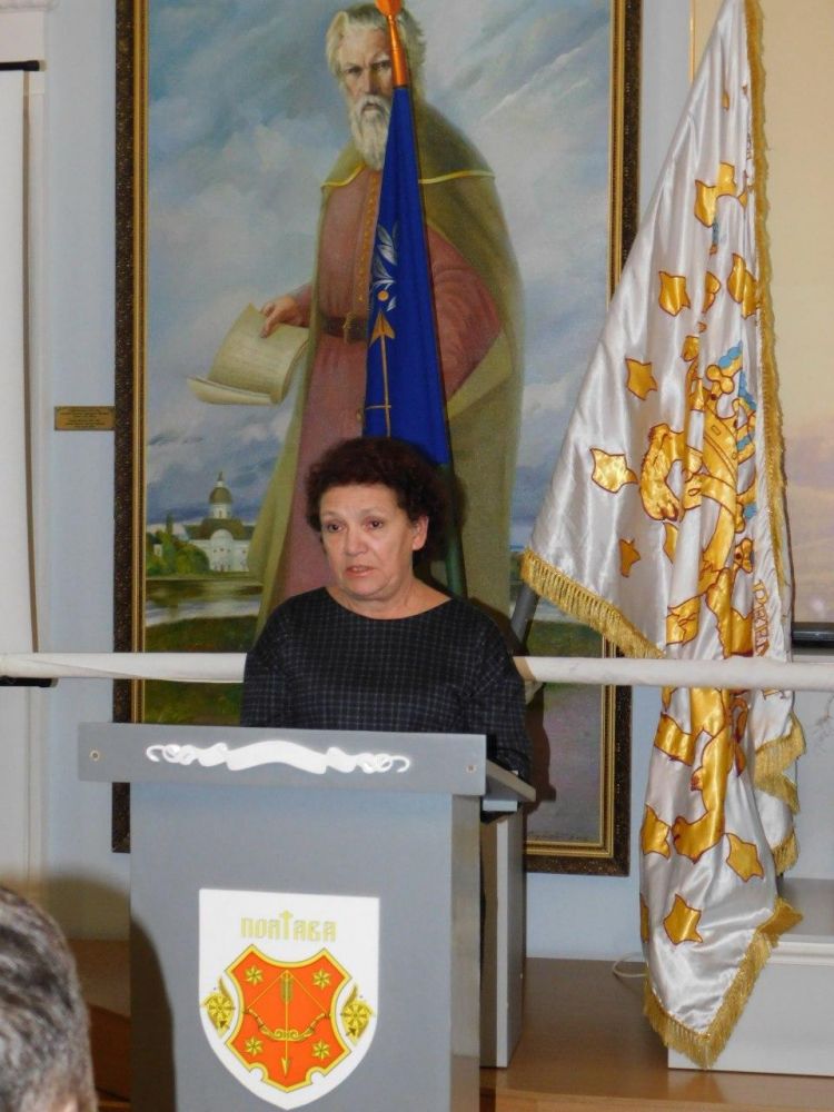 Людмила Шендрик, заступниця директора з наукової роботи ДІКЗ «Поле Полтавської битви» (джерело - www.battle-poltava.org)