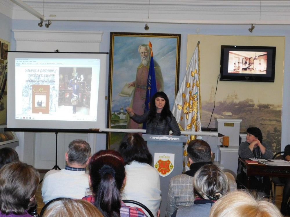 Євгенія Щербина, завідувачка відділу науково-просвітницької роботи  ДІКЗ «Поле Полтавської битви» (джерело - www.battle-poltava.org)