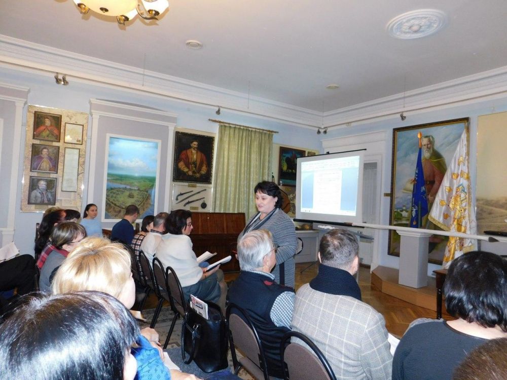 Круглий стіл пам'яті І. Павловського в Музеї Полтавської битви (джерело - www.battle-poltava.org)