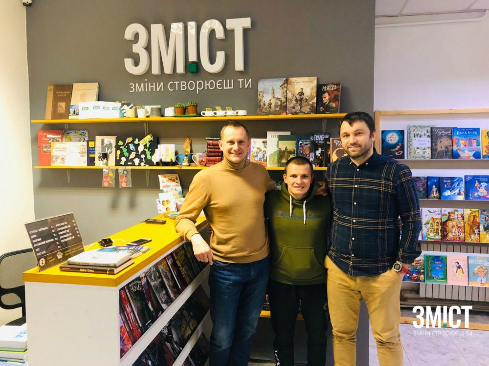 Андрій Гурнік, Роман Радченко (обидва з Полтави) та засновник київського клубу Андрій Мельник