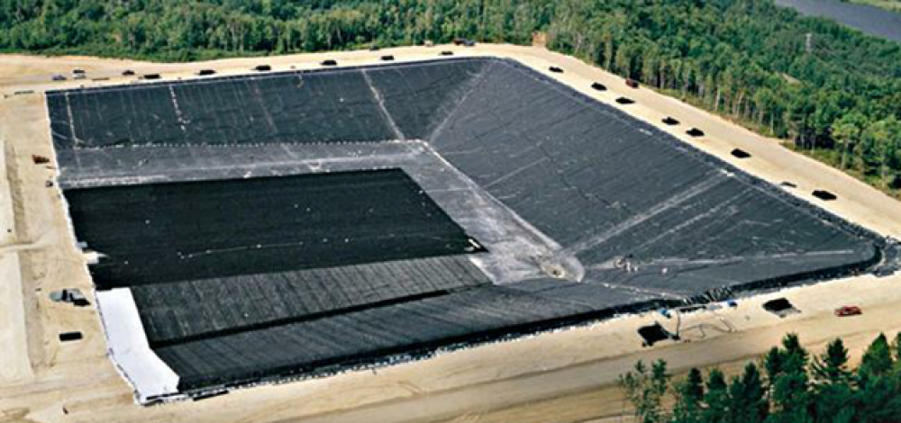 Пустий полігон для побутових відходів