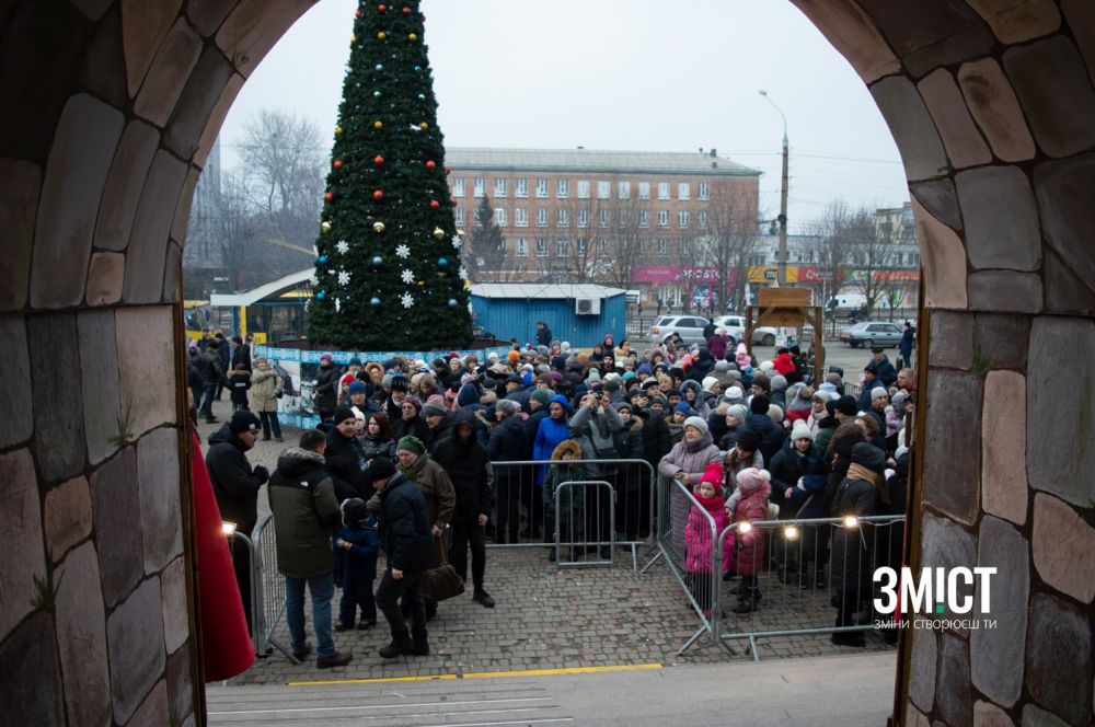 Поблизу ОЦЕВУМу вдруге відкрили Різдвяне містечко