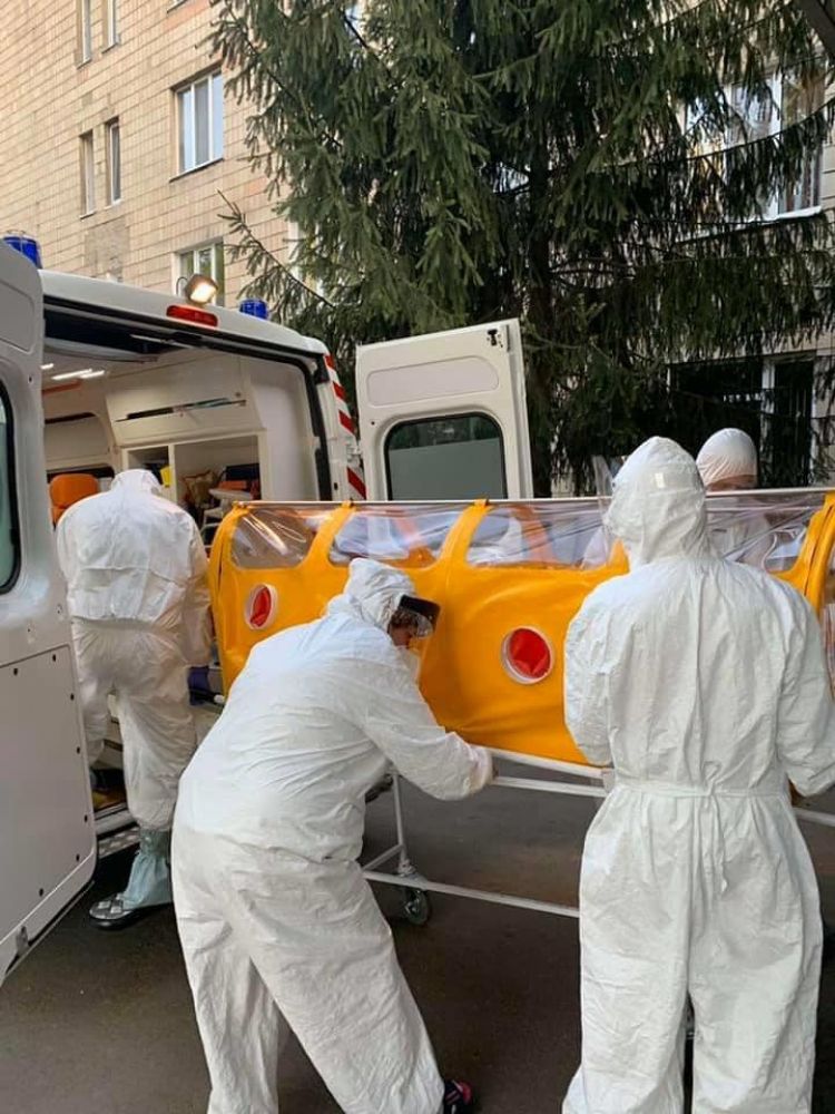 Хворого полтавця транспортували до 3-ої міської клінічної лікарні.